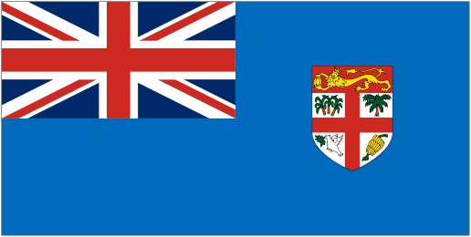 Fiji - mapy, vlajka, znak