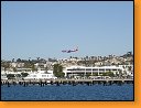 San Diego - letadlo nad mstem